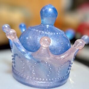 Blue and Pink Crown Decor